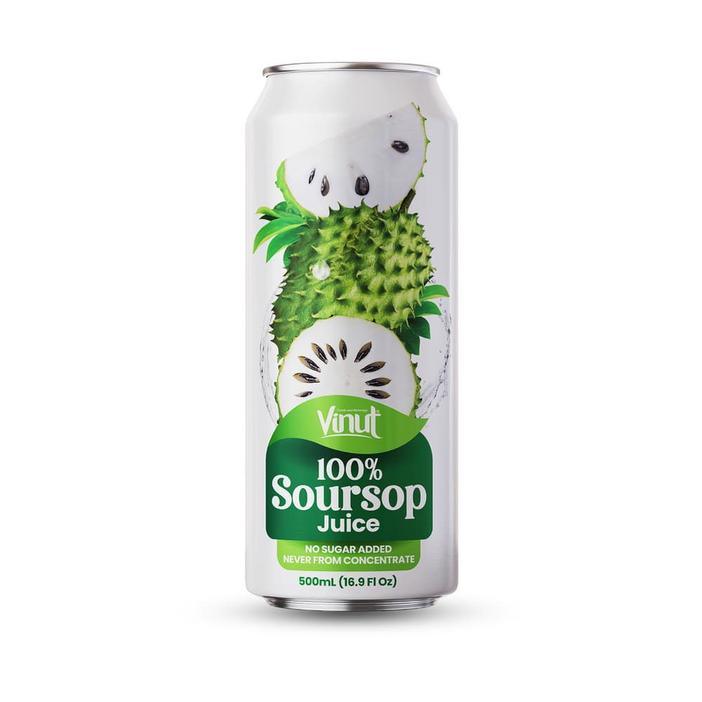 VINUT 100% Sok kislega jabolka, brez dodanega sladkorja, nikoli iz koncentrata, tanka pločevinka, 500 ml (16.9 fl oz)