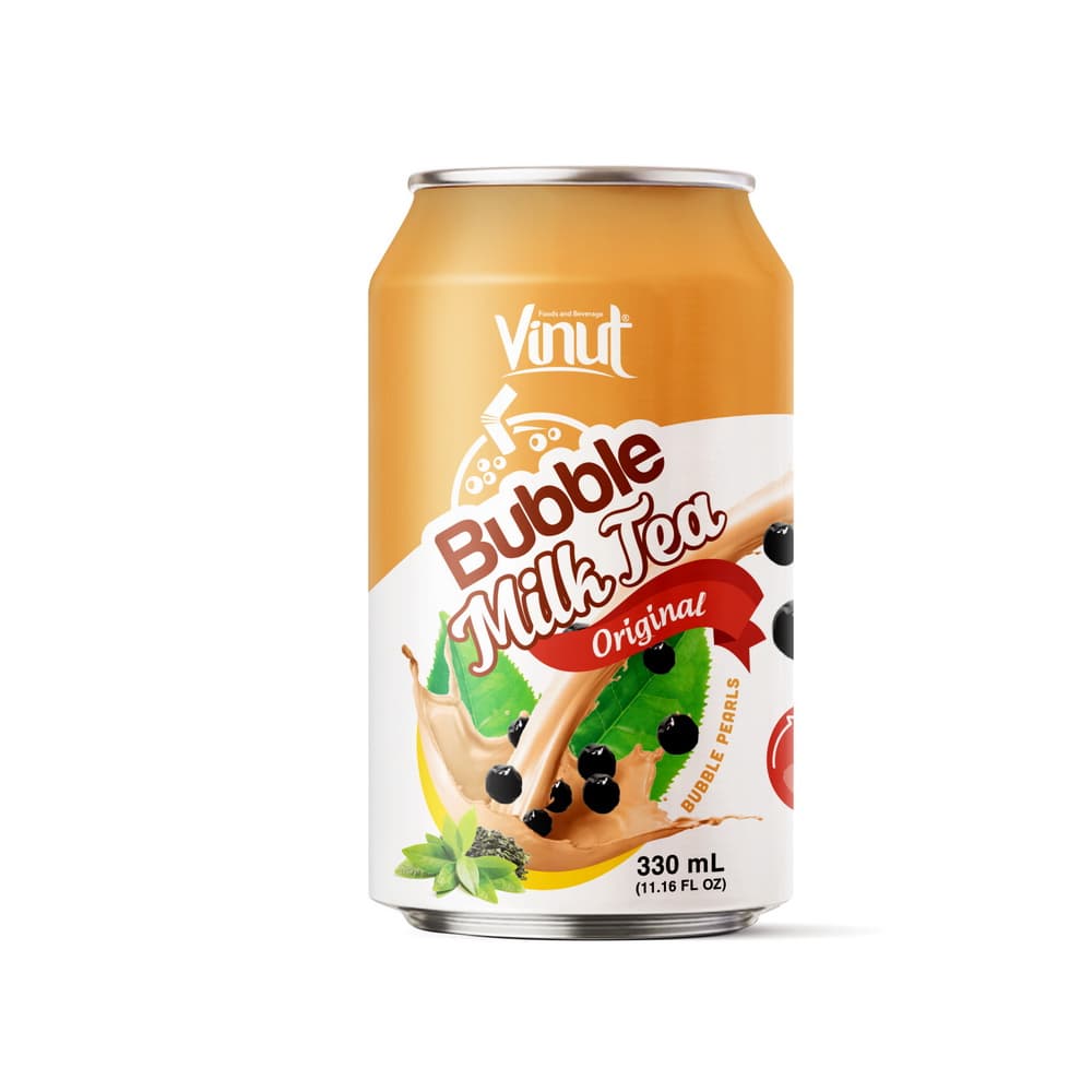 VINUT Bubble Milk Tea Original, 11.16 fl oz 330 mL