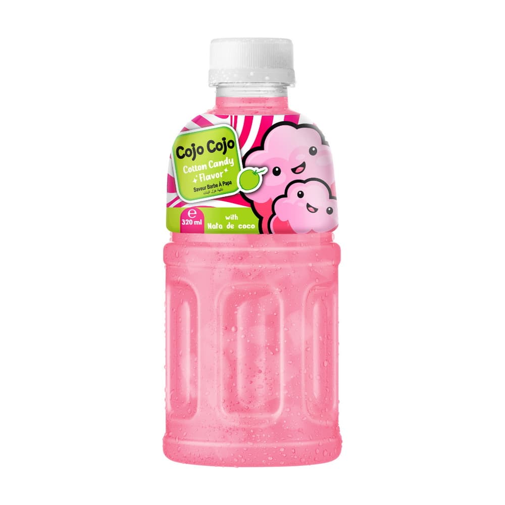 VINUT Napitek z okusom sladkorne pene z Nata De Coco, PET plastenka, 320 mL